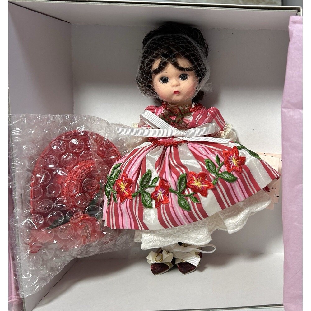 MADAME ALEXANDER DOLL #28475 BERRIES AND CREAM DOLL NIB Red Dress and Hat